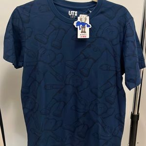 Uniqlo x KAWS tee w/ sleeve detail